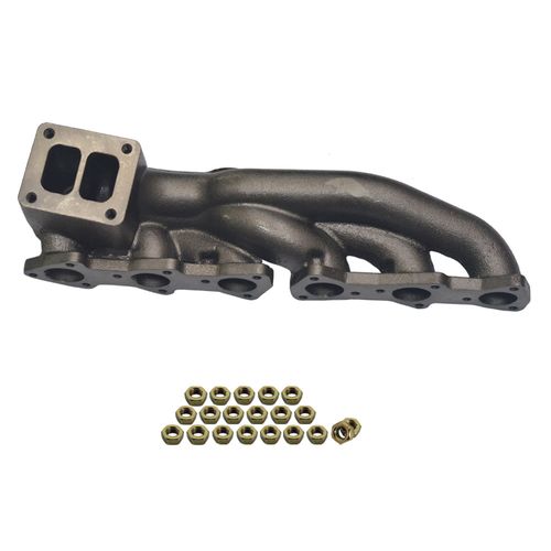 Coletor de escape para turbo BMW M3 E46 (2000 a 2006) motor S54 pulsativo - T4