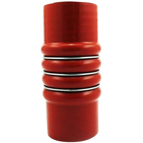 Mangueira de pressurização de silicone reta c/ 4 humps e anel de aço 3" x 200mm - Sem uso, no estado