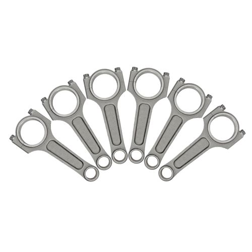 Biela Forjada Basic 6 polegadas 152,4mm para Chevrolet / GM Opala / Omega 6 cilindros 1200cv - Jogo com 6 unidades