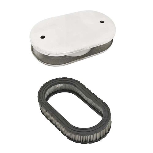 Filtro de ar esportivo oval para carburador Weber Miniprogressivo com elemento filtrante esportivo oval 40mm