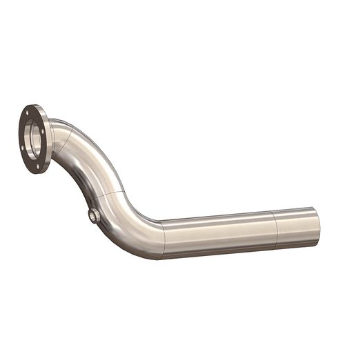 Saída de escape para coletor TMOP02 (GM S10 / BLAZER 2.2 / 2.4 8V)