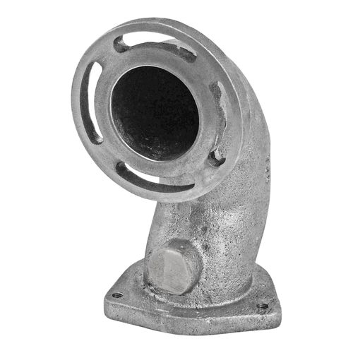 Saída de escape fundida 90° 2 1/2"