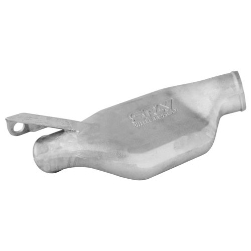 Tubo de Pressurização Chato ou Pancake Upgrade em Alumínio para Vw Golf Gti / Audi A3 - 1.8 Turbo 20v