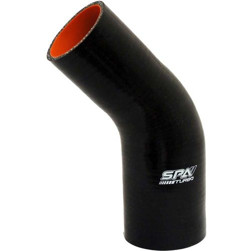 Mangueira de pressurização de silicone SPA 45° com redução 2 1/2 x 2 1/4 x 100mm