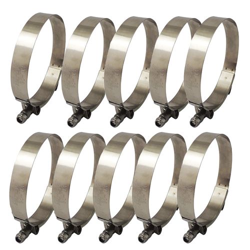 Abraçadeira tucho em Aço Inox SPA 95mm X 103mm 3 1/2" Pol