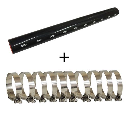 Mangueira de Pressurização de Silicone SPA reta 2" x 1 metro