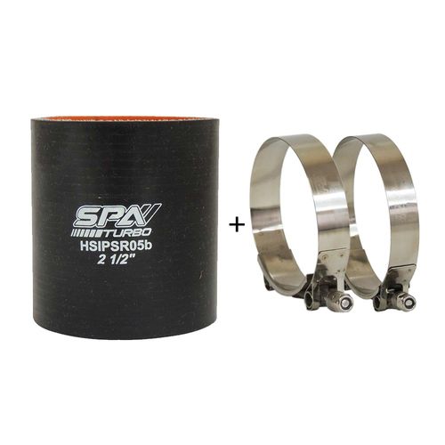 Mangueira de Pressurização de Silicone Reta 2 1/2" x 76mm - Spa Turbo - Universal - Veículos Leves e Pesados
