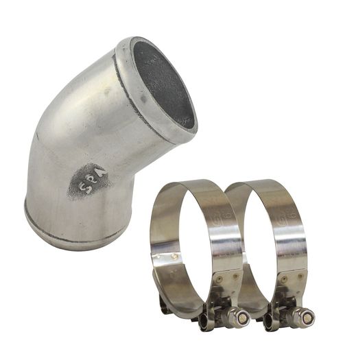 Tubo de pressurização universal em alumínio 45° DIVERSOS MODELOS.