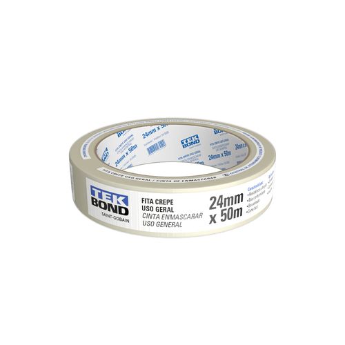 Fita Crepe 24Mm X 50M - Tekbond
