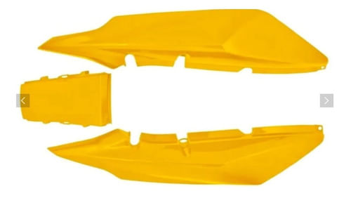 Rabeta Sportive Cbx250 Twister 2007 A 2008 Amarelo