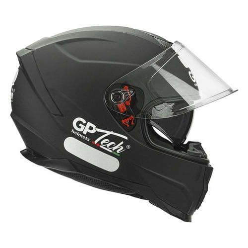 Capacete Gp Tech Ultra Monocolor Com Oculos Interno Sv