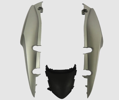 Rabeta Titan 150 Mix 2009 Prata Fosca
