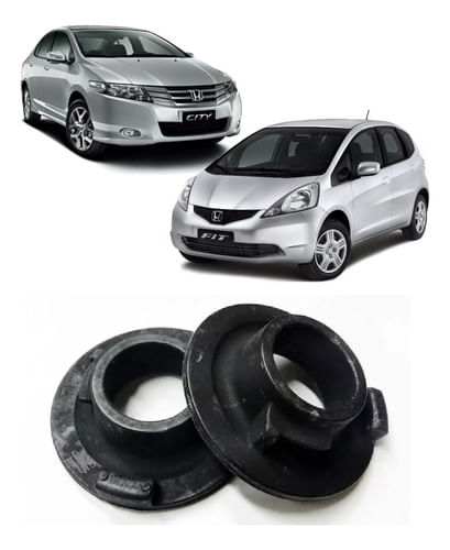 Batente Calço Superior Amortecedor Traseiro Honda City 09-14