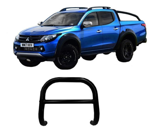 Para-choque De Impulsão L-200 2017 A 2020 C Barra Preto