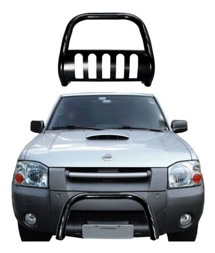 Para-choque De Impulsão Frontier 03 A 2007 C/chapa Preto