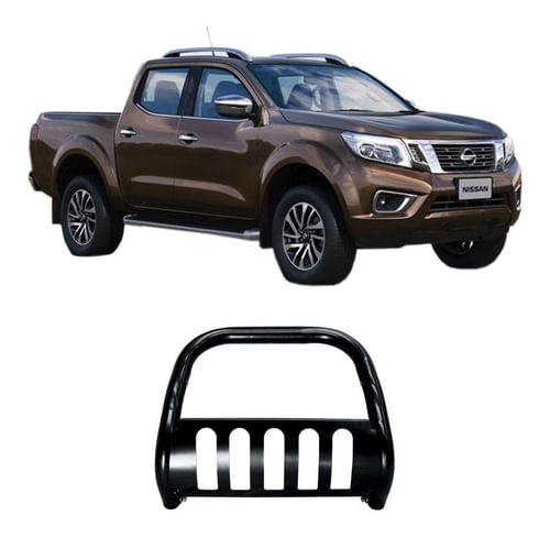 Para-choque De Impulsão Frontier 2017 Em Diante Preto