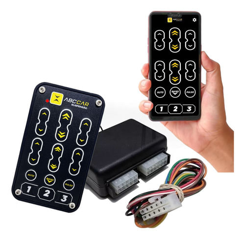 Gerenciador V2 8 Canais  Suspensão A Ar Bluetooth
