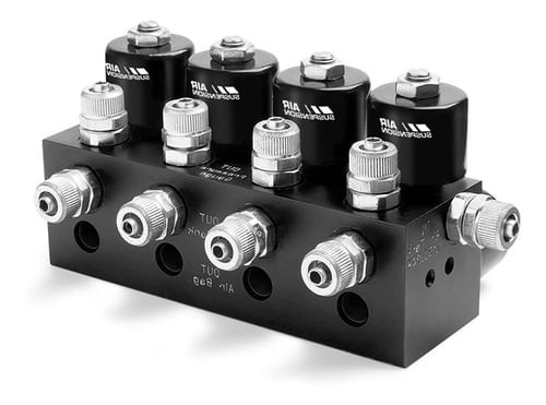 1 Bloco De Valvulas 8mm Para Suspensão Ar 8v-gol G7 16/--