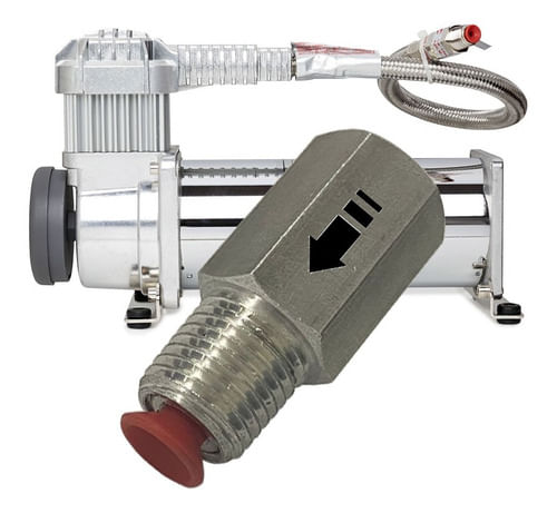 Kit 4 Válvula De Retenção 1/4 Pneumática Suspensão A Ar