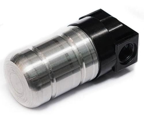 Filtro Para Suspensão A Ar Em Alumínio Alta Pressão 8mm 10mm