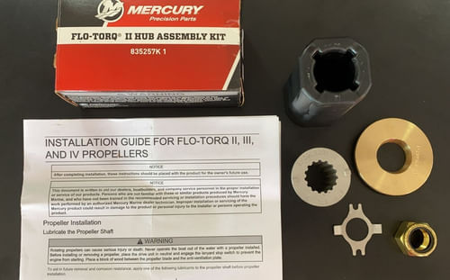 Kit Encosto Hélice Mercury / Mercruiser 835257k1
