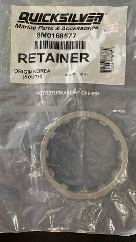 Porca Hélice Rabeta Alpha 1 Mercruiser Original 8m168577