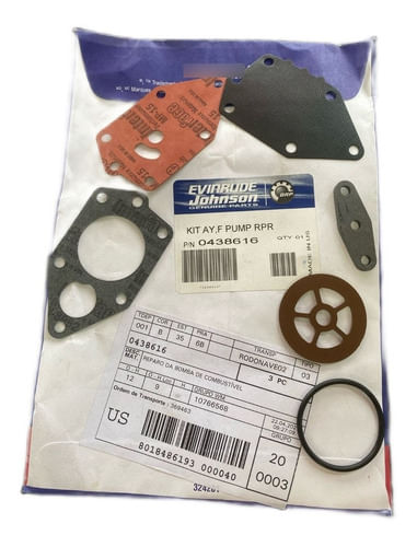 Reparo Bomba De Gasolina Johnson Evinrude 15hp 1993 Em Diant