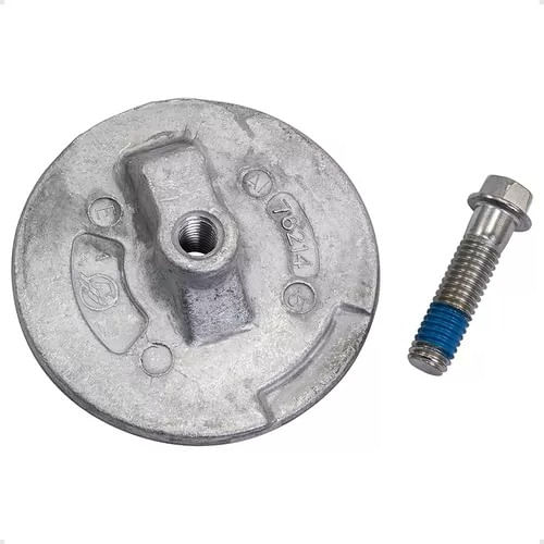 Placa Anodo Alumínio Direcional Quicksilver Mercury 76214q5