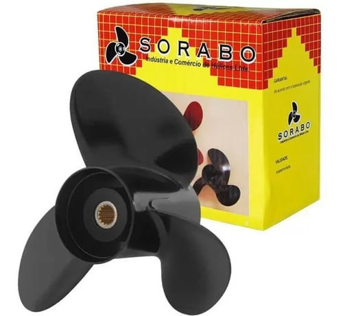 Hélice Motor De Popa Mercury Super Tohatsu 18hp 15hp Sorabo