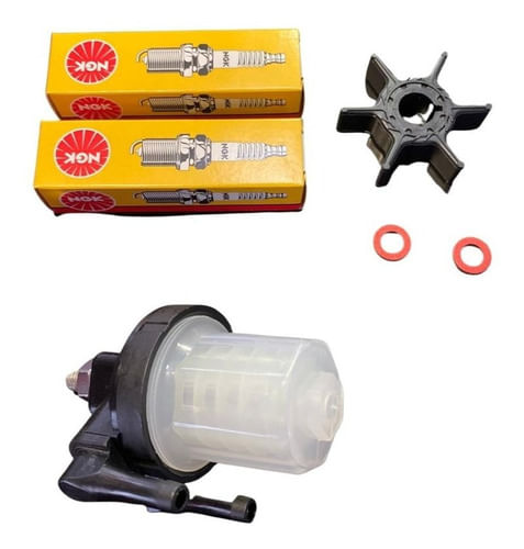 Kit Revisão Motor De Popa Yamaha 15hp F