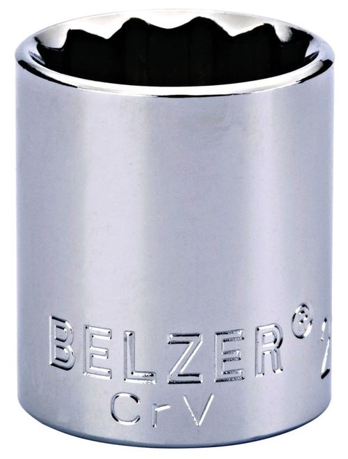Soquete Estriado 13 mm encaixe 1/2 ” Belzer 204004BBR