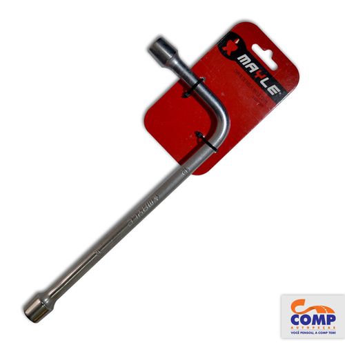 Chave de Biela L Mayle 12 mm Aço Gedore Vanádio Cromado Apertar Afrouxar Parafusos Resistência Eficiência 103012M