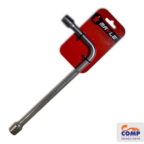 Chave de Biela L Mayle 13 mm Aço Gedore Vanádio Cromado Apertar Afrouxar Parafusos Resistência Eficiência 103013M