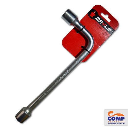 Chave de Biela L Mayle 19 mm Aço Gedore Vanádio Cromado Apertar Afrouxar Parafusos Resistência Eficiência 103019M