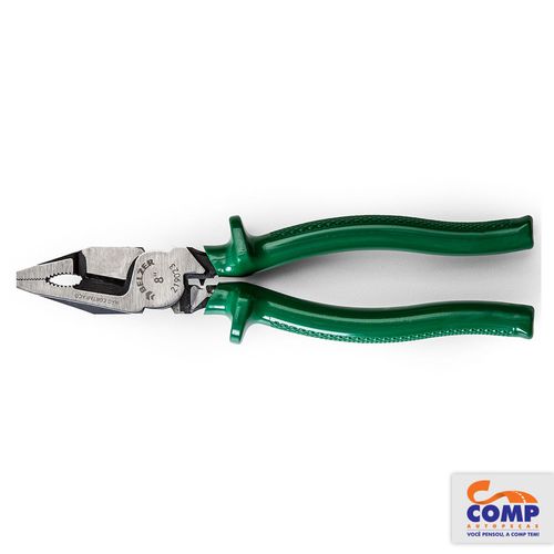 Alicate Corte Tesoura 8" Belzer Corte de Cabos Flexíveis Fios Cobre Cabo Isolado Abas Protetoras Perfeição Precisão 219023BBR