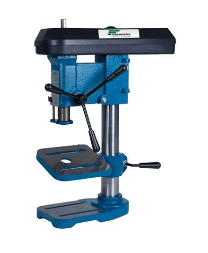 Furadeira de Banc.prof 5/8 Mesa Movel Motor Tif 1 CV Mandril