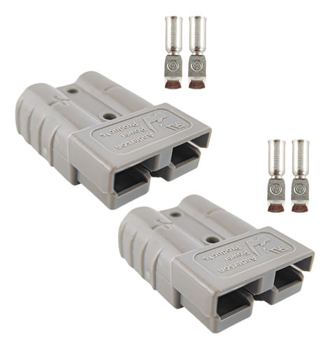 Kit 2 Conectores 50a Sb Para Bateria - Anderson Power