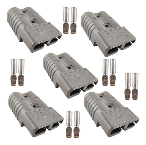 5 Conector Bateria Empilhadeira Anderson Power 175a Original