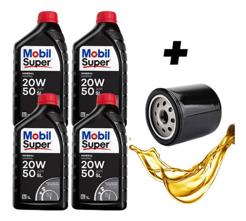 Filtro De Oleo Motor + Óleo Toyota 8fg25 Empilhadeira Kit