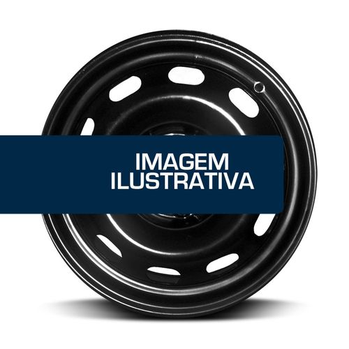 Roda Preta Aro 13 para Ford Escort