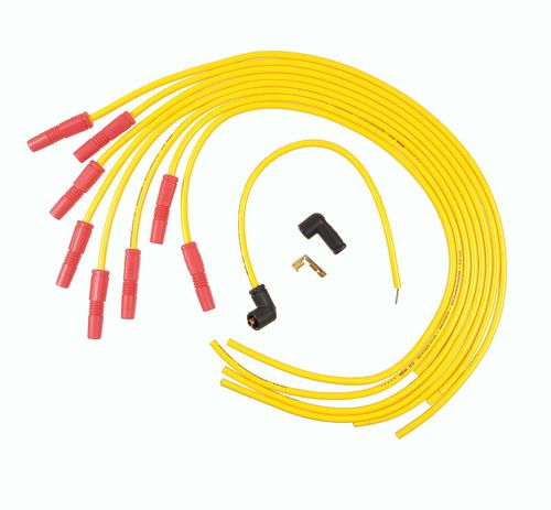 Cabo de Vela 8.8 mm Spiral Core Yellow - Unitário - ACCEL