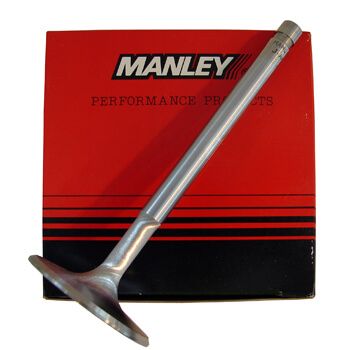 Válvula Aço Inox 2.02" Chevrolet/Ford Small Block - Admissão - Swirl Polished/Pro Flo - Race Flo - MANLEY