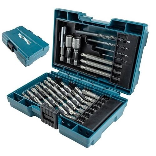 Kit Jogo De Bits e Brocas Com 38 Peças - Makita B-54106