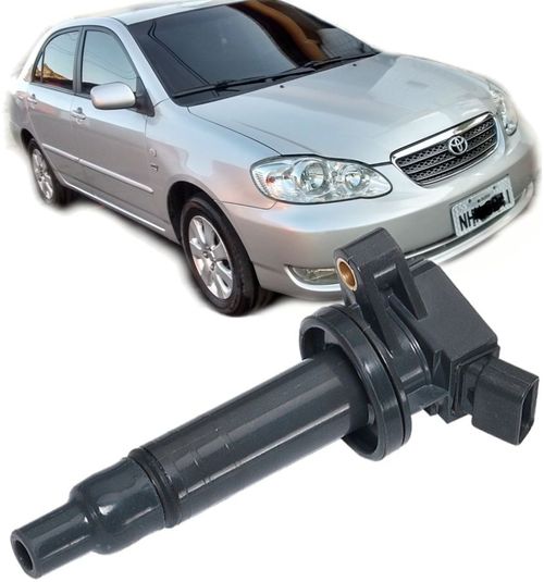 Bobina de Ignicao Corolla e Corolla Fielder 1.6 e 1.8 de 2003 a 2008