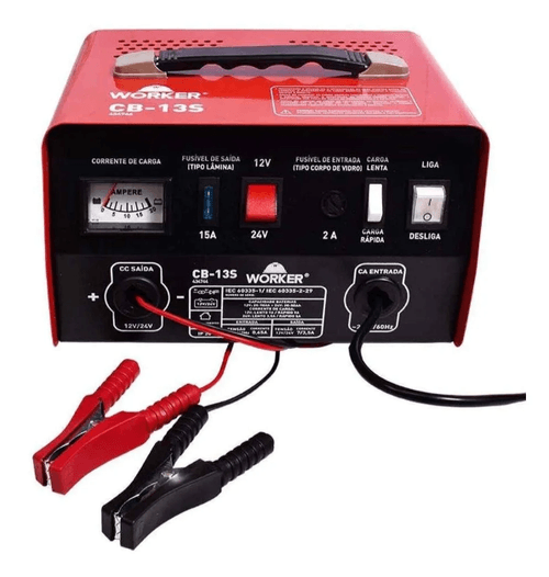Carregador De Bateria Worker 434760 CB16S 60Hz 220V