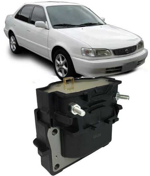 Bobina de Ignição Toyota Corolla 1.6 16v e 1.8 16v De 1992 À 2002