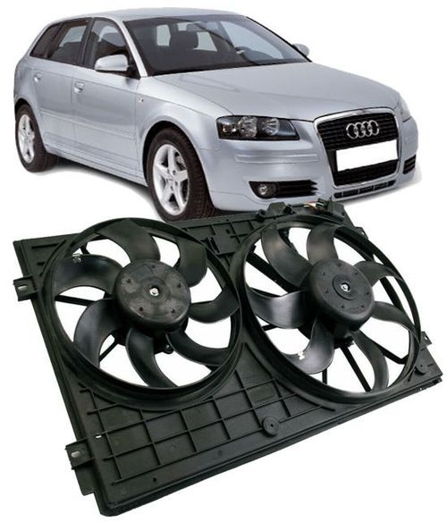 Conjunto de Ventoinha Audi A3 Tt Passat Jetta Tiguan 2.0 Turbo e 2.5 5Cc