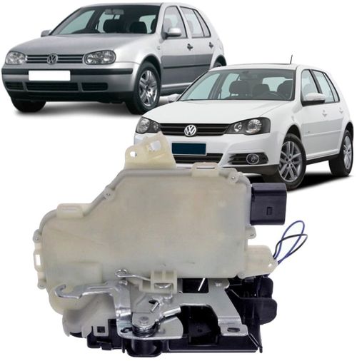 Fechadura Eletrica Porta Dianteira Golf Bora Passat de 1999 a 2013 - Direita