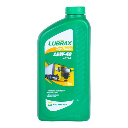 Óleo de Motor Lubrax Top Turbo 15W40 Mineral 1L