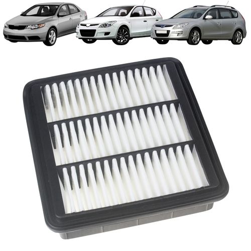 Filtro de Ar Hyundai I30 2.0 16V 2008 a 2013 / Kia Cerato 1.6 16V 2009 Em Diante